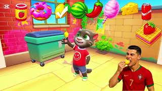 Talking Tom Cat Gadget Challenge! 🐱 Funny Tom vs Bull Gameplay | My Talking Tom screenshot 3