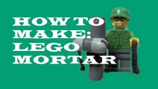 How to make: easy and simple lego mortar