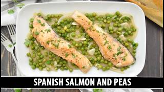Classic Spanish Salmon and Peas | Quick & EASY One-Pan Recipe @SpainonaFork