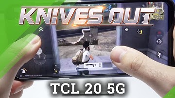 TCL 20 5G Knives Out Test - FPS Test & Gameplay