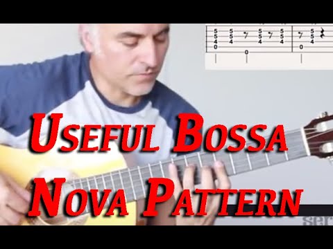 Latin Guitar Mastery: Useful Bossa Nova Am Pattern