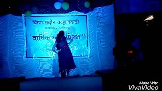 Pavsat vede man dance video Amar Patil (Z.P. school chavhanwadi) karveer