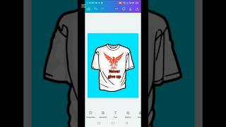 how to make t-shirt design ✨#logo #shorts #short #short #canva #logodesign