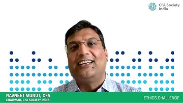 Welcome to the CFA Society India Ethics Challenge! #EthicsChallenge