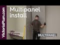 How to install multipanel wall panels  fitting tips from victoria plum