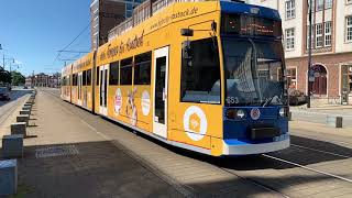 Straßenbahn In Zeitlupe - Tram In Slomo - Rostock Rsag