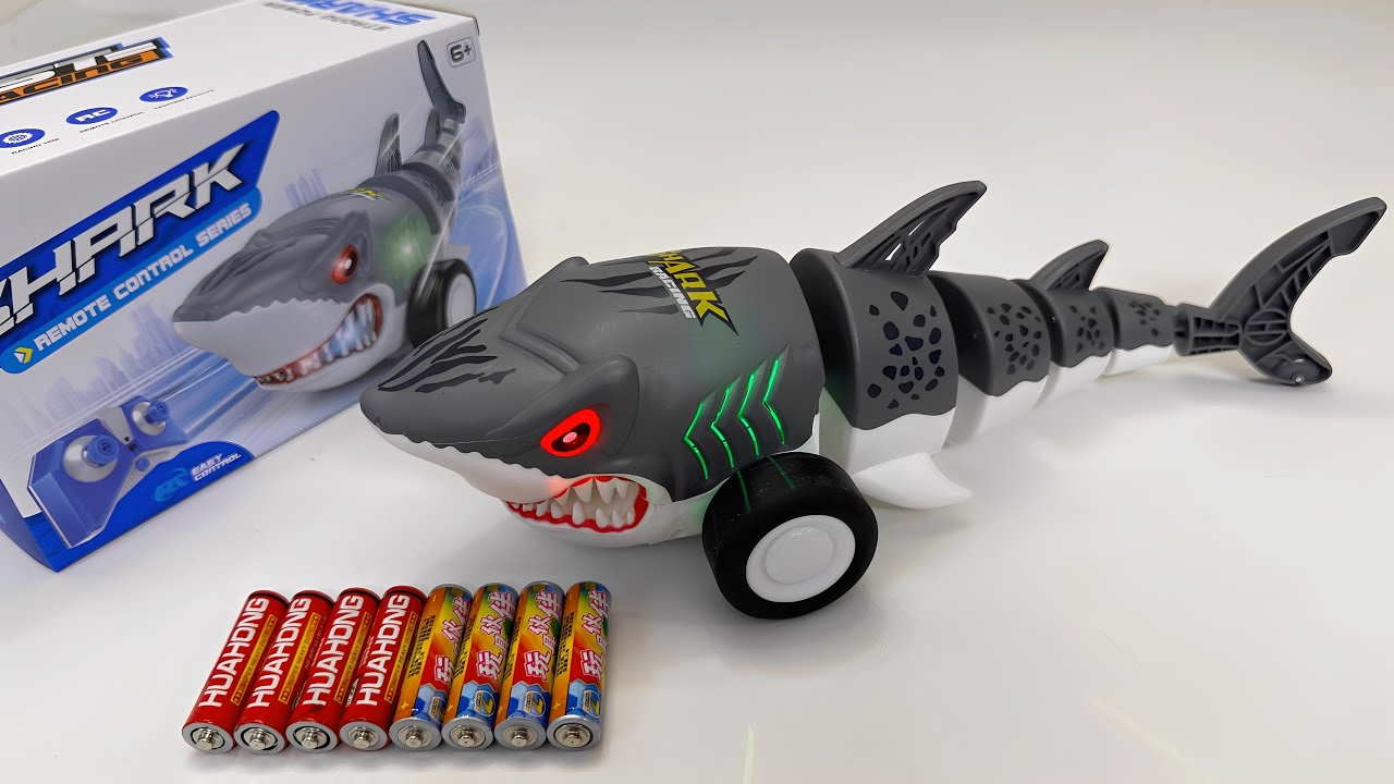 Unboxing Electric Spray Crab｜Spider, Remote Control Shark, Gear Tank, Telecontrol Racing Car