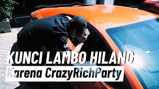 CRAZYRICHSURABAYAN BIKIN PARTY MEVVAH, KUNCI LAMBO MELVIN SAMPAI HILANG