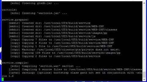 GTS TRACKER INSTALACION EN LINUX