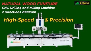 Experience the CNC Drilling and Milling Machine 2 Directions 2800mm | Speed \& Precision Test