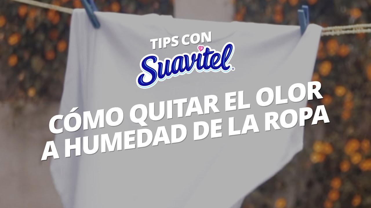 Cómo quitar el olor a humedad de la ropa