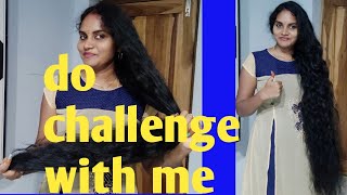 Small announcement...hair growth challenge announcement.. Vani Vasu Vlogs in telugu..