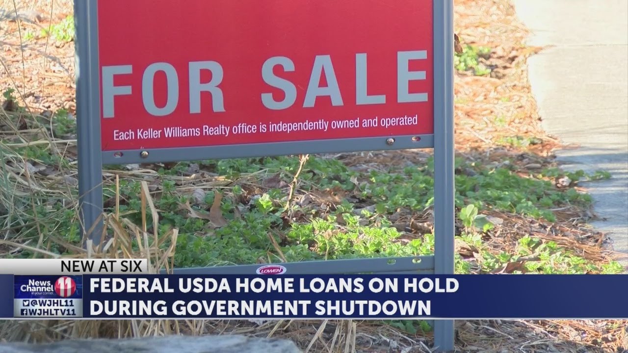 Home buyers seeking USDA loan 'on hold'  during government shutdown