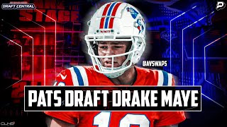 LIVE: Day 1 Draft Recap: Patriots Select Drake Maye With 3rd Overall Pick