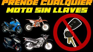 COMO PRENDER UNA MOTO SIN LLAVES / FÁCIL Y RAPIDO ( BIEN EXPLICADO )