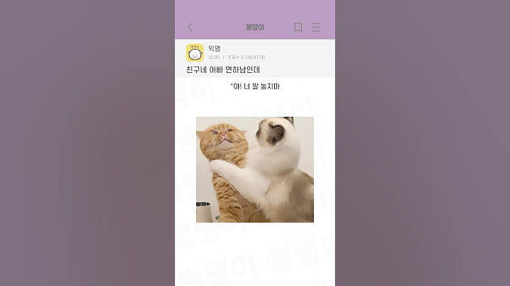 스윗한 아빠를 둔 사람들