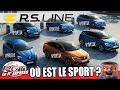 Rs line  le massacre du badge renault sport   pjt express