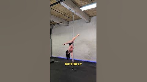 How to do an intermediate pole dance combo // pole fitness tutorial #poledance #polefitness