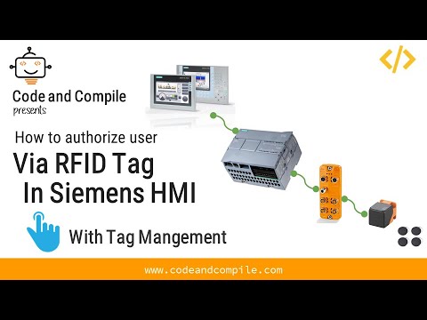 User authorization via RFID Tag in HMI