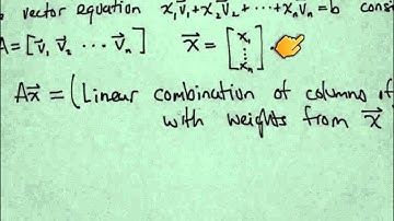 Linear Algebra: Is a vector in the span of a set of vectors?