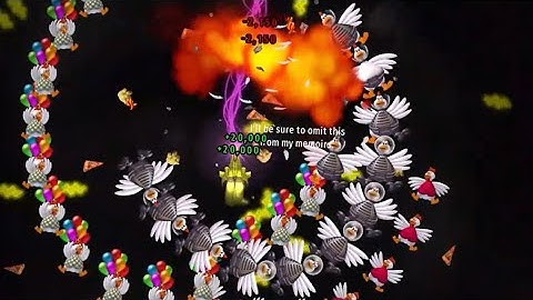 IMPOSSIBLE WAVES EVER!!! - Chicken Invaders Universe