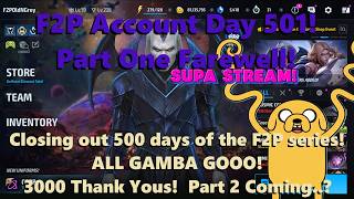 Marvel Future Fight: F2P Account Day 501!  F2P Series Part 1 Farewell SUPA STREAM!!  👋🤓🎉 screenshot 3