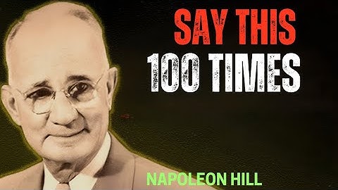 5 Minutes That Can Turn the Impossible Into Reality | Napoleon Hill