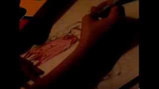 Shikabane Hime Corpse Princess Sketch Of Ena And Hokuto Of The Seven Stars.