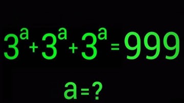 Nice Exponential Equation Olympiad Maths Problem / Mostly students failed to Solve This 