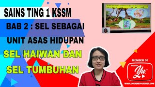 Sains T1 | Bab 2 | Sel Haiwan dan Sel Tumbuhan