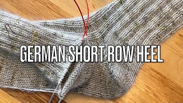 German Short Row Heel