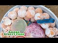 Experience how boiled eggs are sold in ghana  accra street food