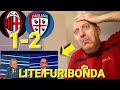 🚨😱LITE SABATINI VS TREVISANI DOPO MILAN-CAGLIARI 1-2‼️