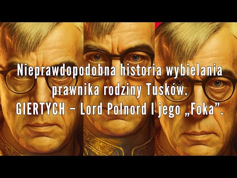 Nieprawdopodobna historia wybielania prawnika rodziny Tusków.Lord Polnord I jego „Foka”