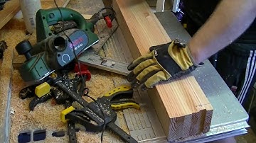 2 - Building an 8 string guitar - planing neck and cutting fretboard