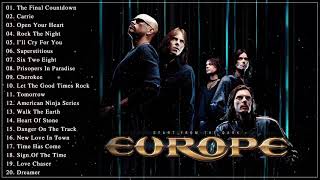Europe Greatest Hits Full Album 2021 Best 20 Songs Of Europe 2021 Europe Full Playlists 2021