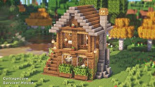 Minecraft | How to Build a Cottagecore Survival Base