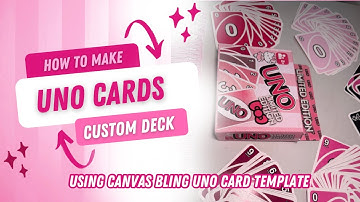 How To Make Custom Cards | Full Tutorial