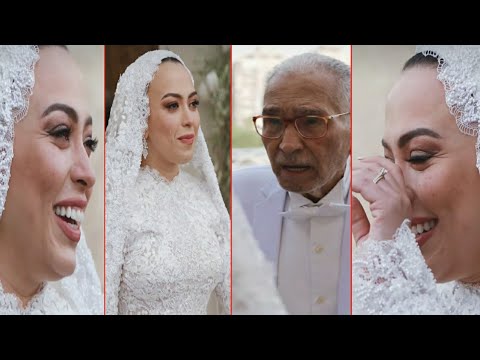 هتبكى على فرحة الفنان عبدالرحمن ابو زهره هتعلى عليه وعلى العريس ياجدو فرح حفيدته ساره صبرى ورقص