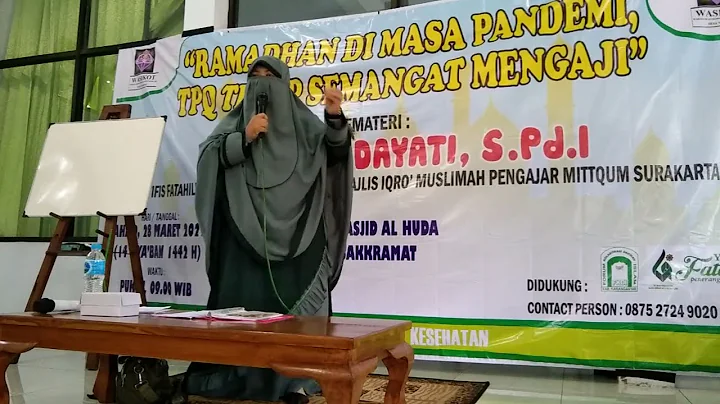 Diklat Guru TPQ Kebakkramat, Karanganyar,Jawa Teng...