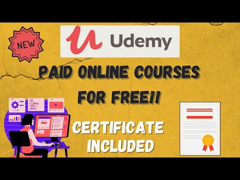 Udemy Courses With Certificate For Free... Free Udemy Courses.. Free Online Courses..programming..