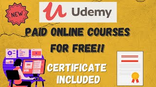 Udemy Courses With Certificate For Free... Free Udemy Courses.. Free Online Courses..programming..