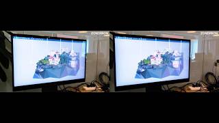 🏰3D inside 3D? ZIMO1 3D Display Demo (3D Model Viewer) #3d  #3dprinting  #blender