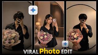 Trending Bouquet Flower AI Photo Editing Prompt 🌹 | Viral Google Gemini Flower Photo Edit 2026 screenshot 2