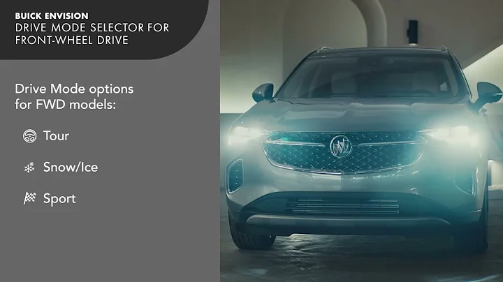 Buick Envision I What is the Drive Mode Selector I Huston Cadillac Buick GMC