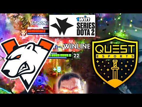 VIRTUS PRO vs QUEST - BACK TO BACK ELIMINATION ▌1WIN SERIRES DOTA 2 SUMMER