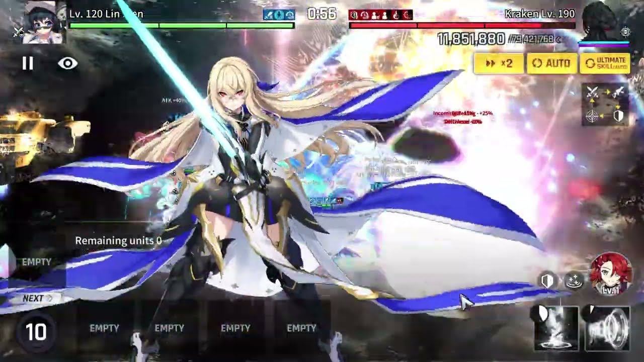 CounterSide - Kraken 190(Struggle) Auto Clear :) - [February 11, 2026]