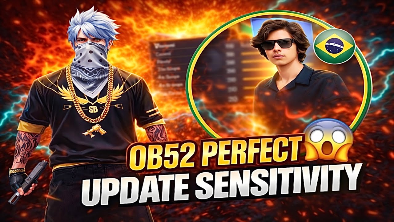 Ob52 Update OB52 Update Best Sensitivity 😳 For Headshot |working in 2GB - 3GB - 4GB ...