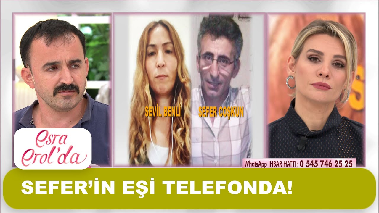 Sefer'in kızı Ezgi ve karısı canlı yayında! - Esra Erol'da 28 Ekim 2020 - YouTube