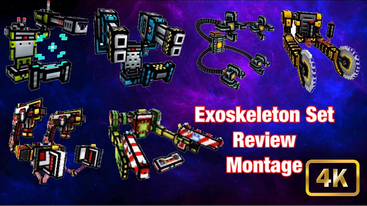All Exoskeleton Set [Review][Montage] *Must Watch*
